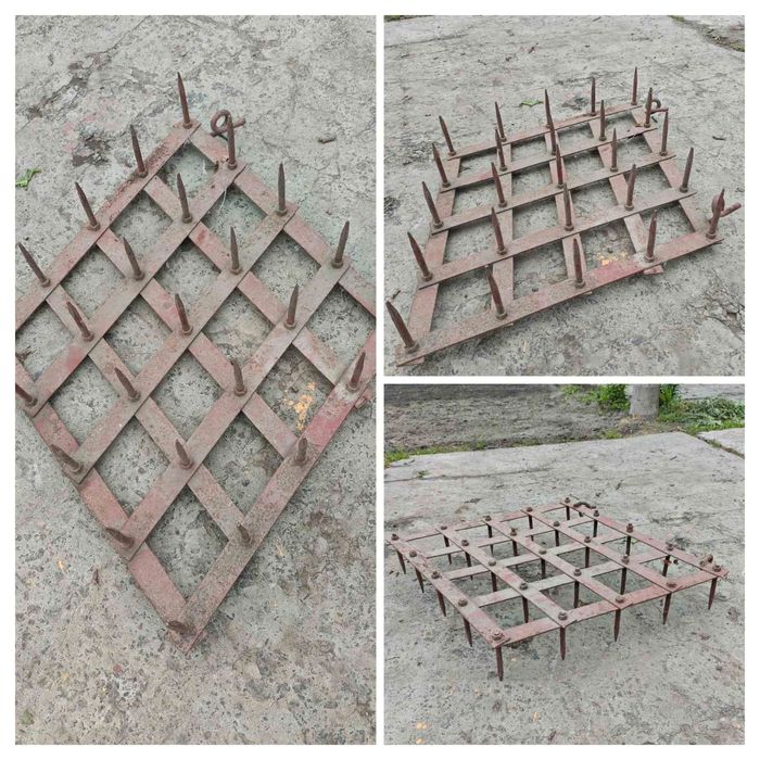 Продам борону металеву причіпну,  для розпушування грунту, не дорого!