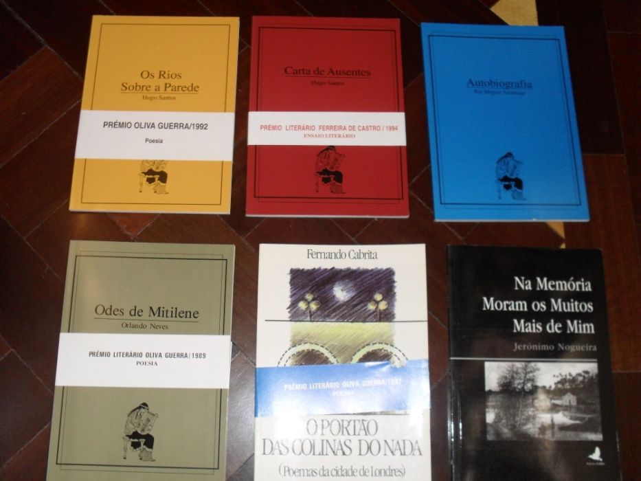 Lote Livros de Poesia Portuguesa (13 livros)