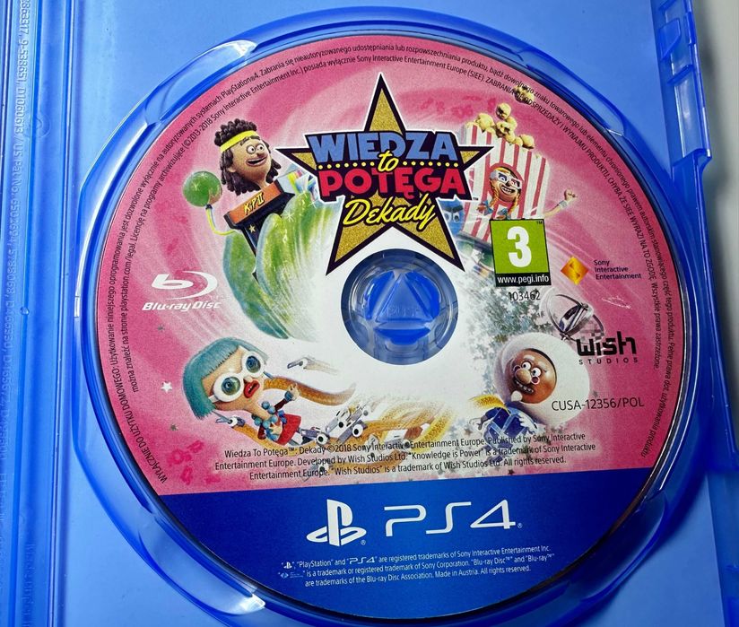 Wiedza to potęga DEKADY PS4 PL
