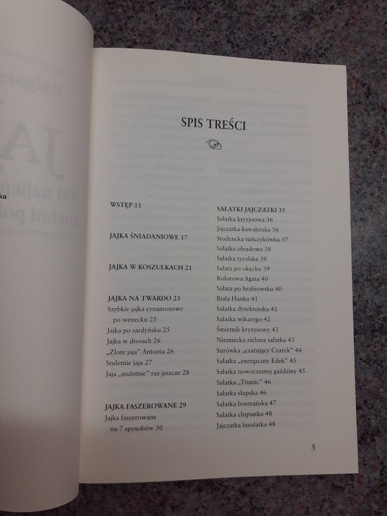 Małgorzata Caprari - Jajka 200 przepisów [Buchmann 2013] NOWA/spis tr.