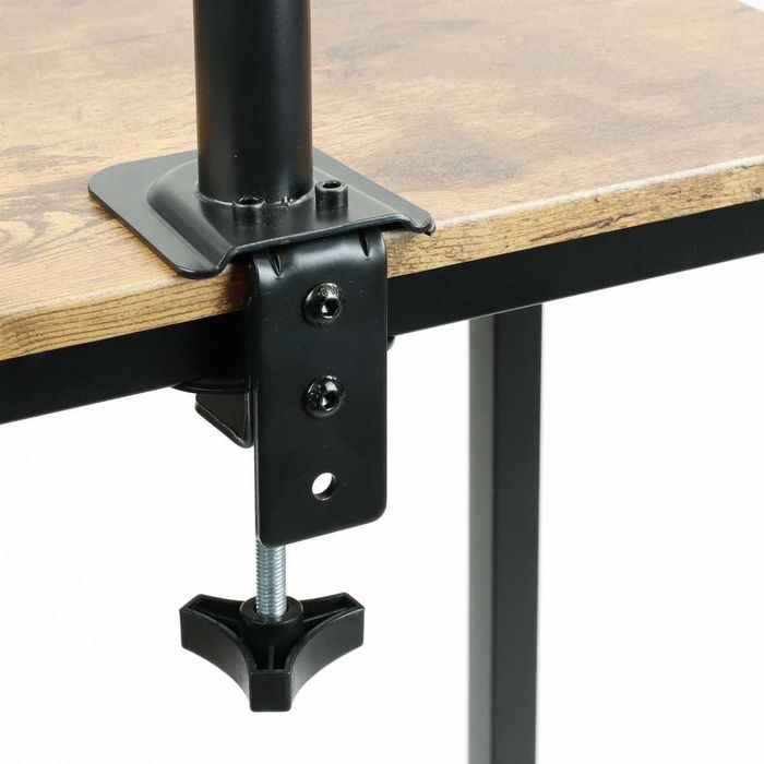 NOWY Uchwyt Monitora Na Dwa Monitory Stojak Ramię Podwójne Do Biurka