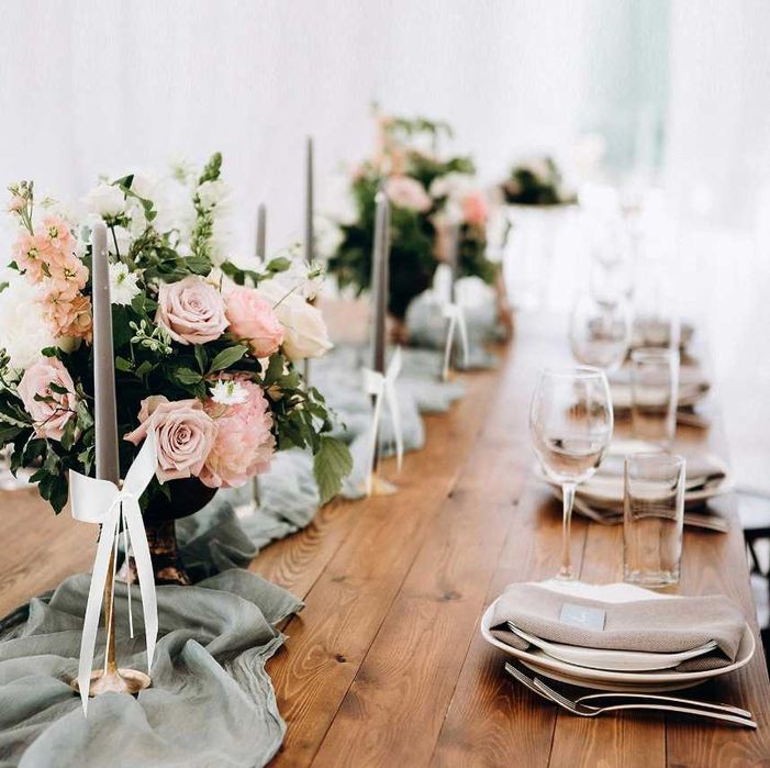 Dekoracja samochodu kokardy biały