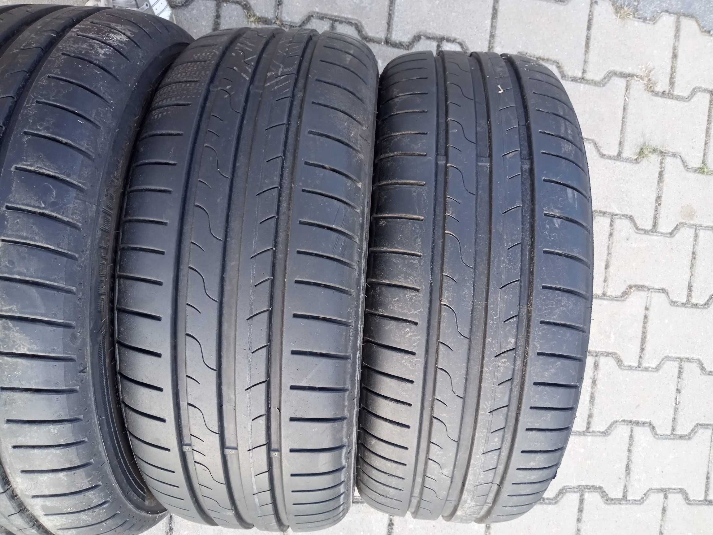 Komplet 4x Alufelgi Felgi 15" SMART ForFour + opony letnie DUNLOP