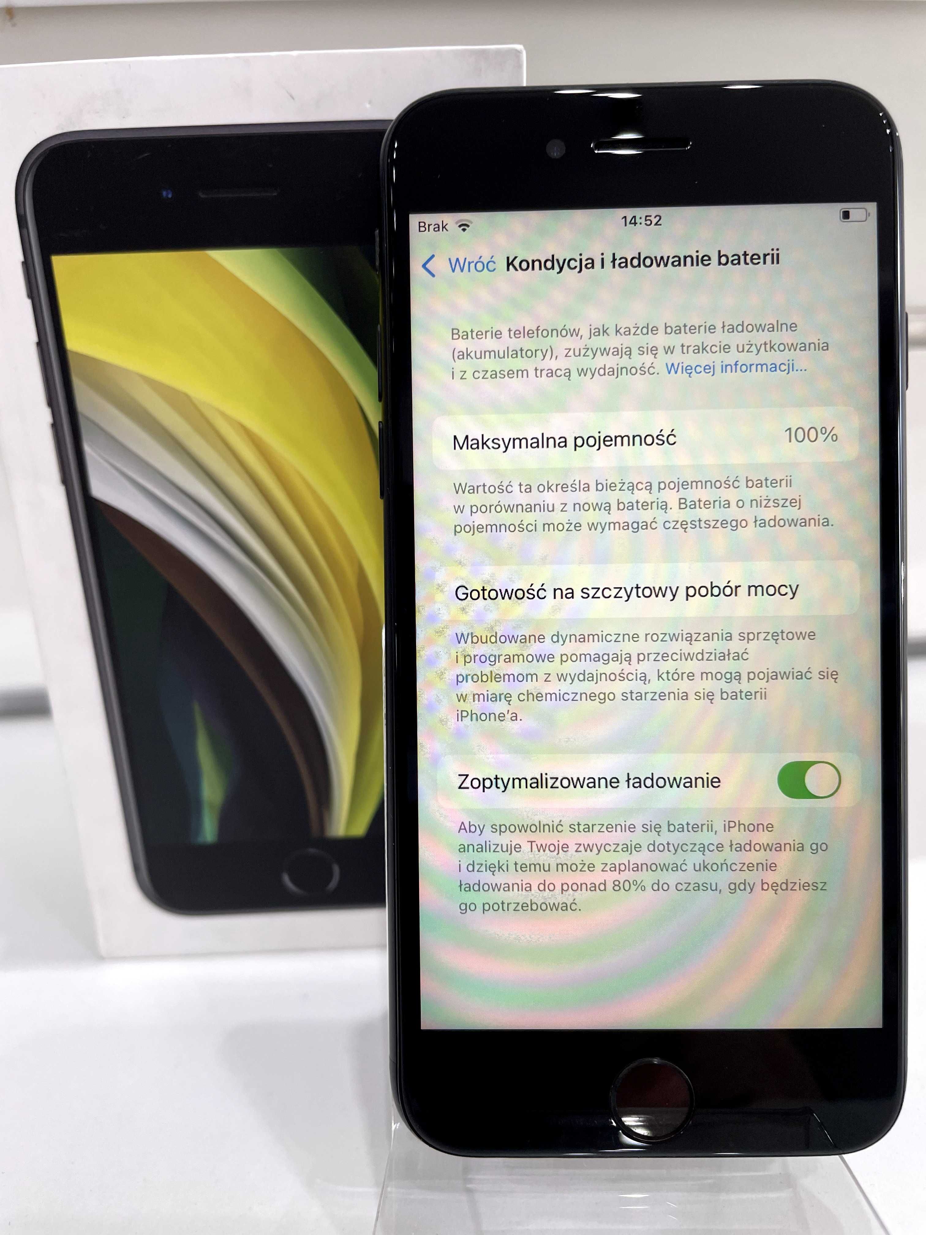 IPhone SE 2020 | 2nd gen. | 64GB | Black | GW3 | A2296