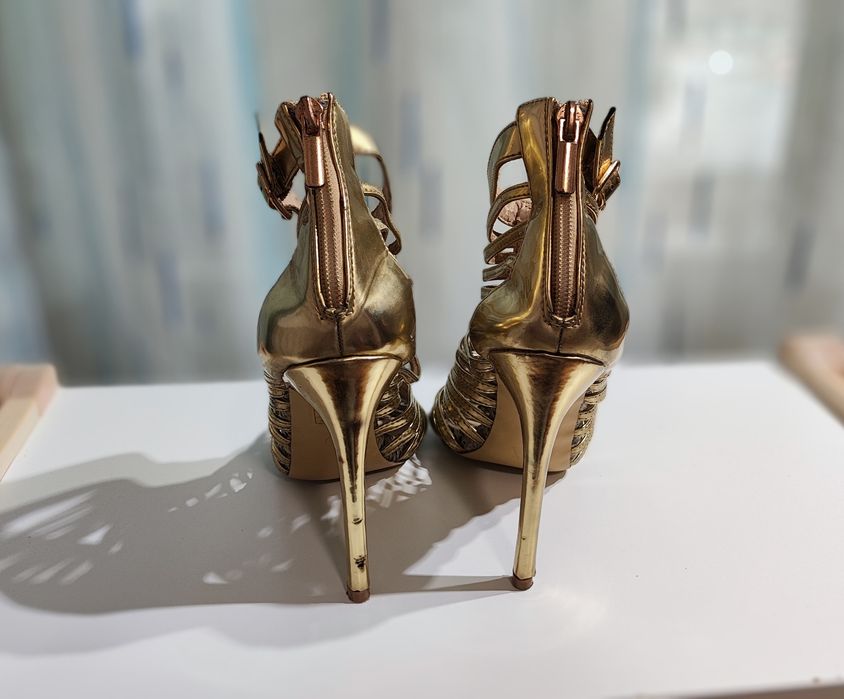 Sandálias De Salto Alto