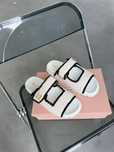 Klapki Miu Miu white