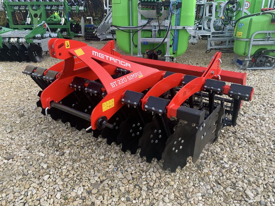 Brona talerzowa agregat talerzowy Metanga 1,6 1,8 2,0 2,2 2,5 2,7 3,0