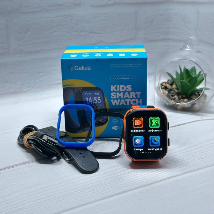 Продам смарт годинник Gelius Pro GP-PK008 Kid 4G GPS в гарному стані