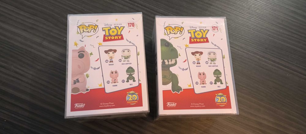 Pop funko Rex + hamm verdadeiros