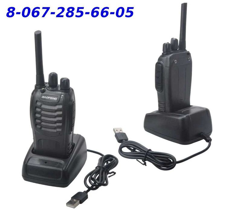 Рации Baofeng BF-88E Зарядка от USB.