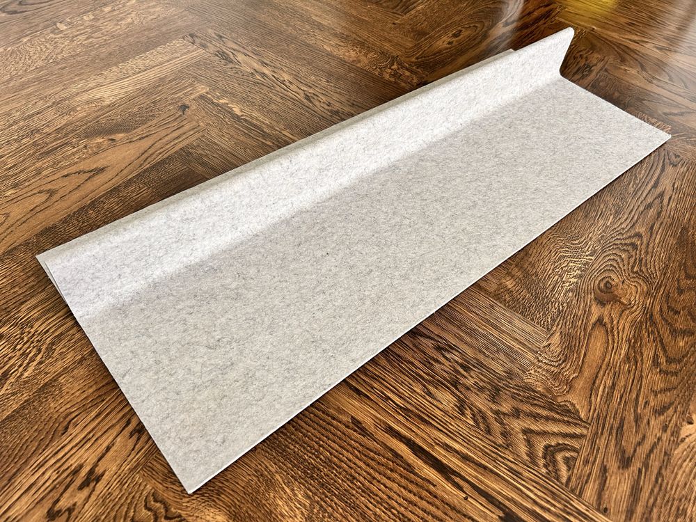 Wkład filcowy na buty Ikea Komplement 80x30 cm jasnoszary