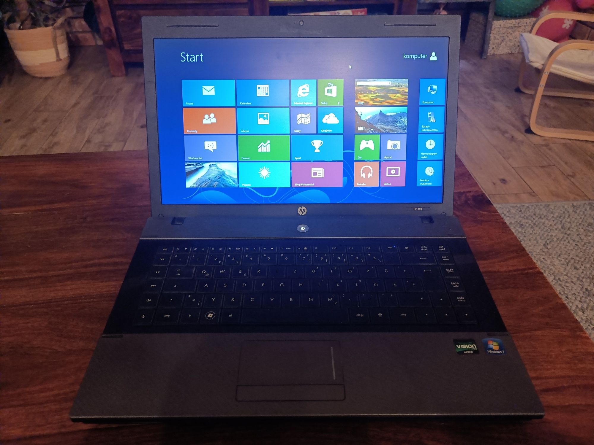 laptop HP 625 komputer