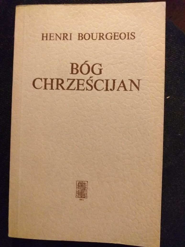 Henri Bourgeois Bóg Chrześcijan Pax 1978