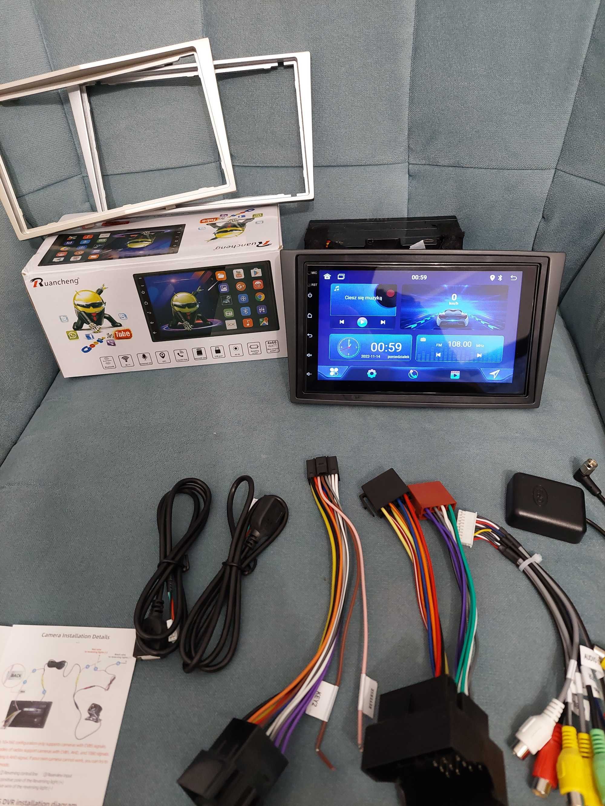 Radio 2din Android 12 GPS  WiFi Ople Vectra Zafira Astra Signum
