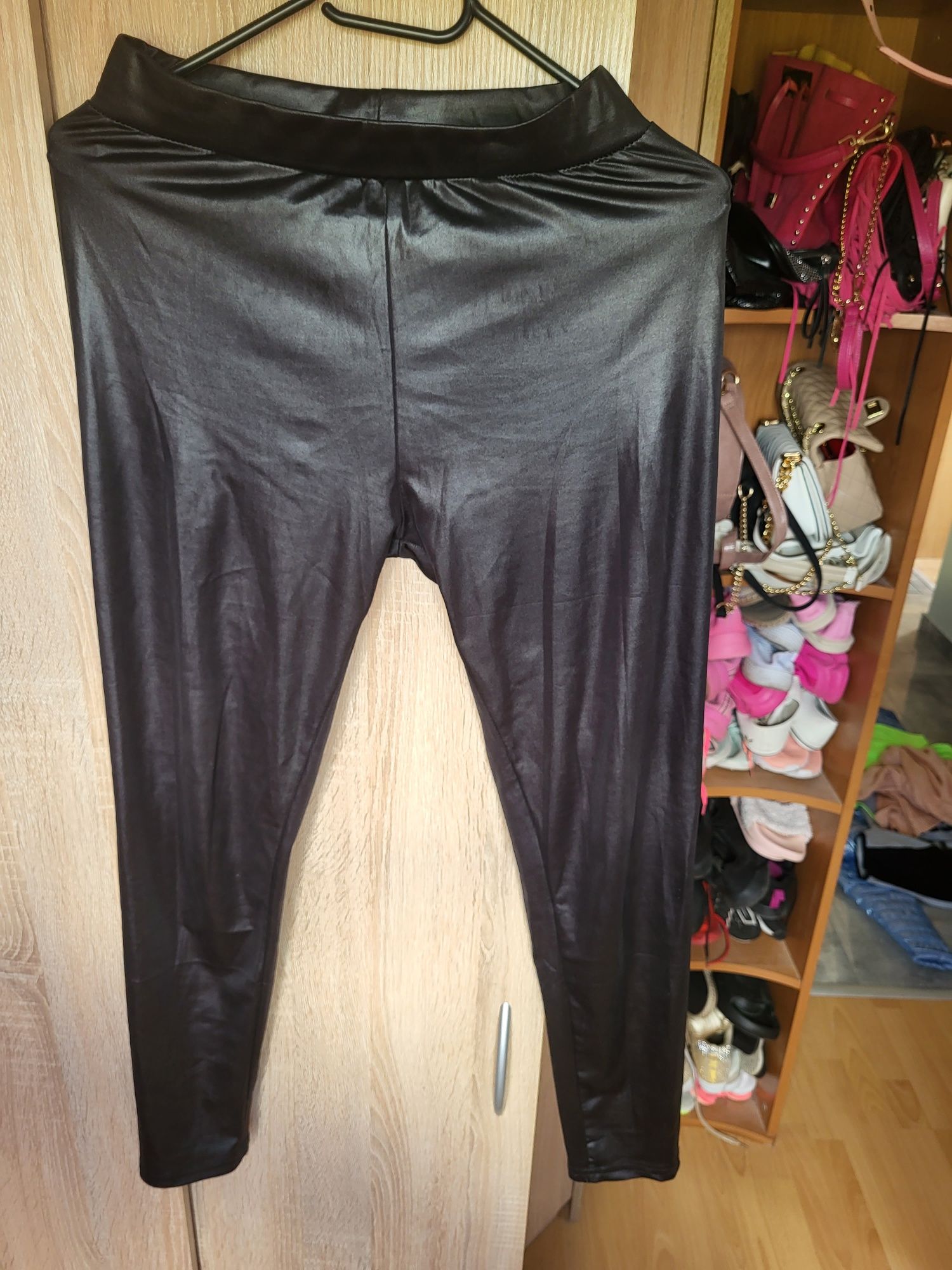 Legginsy imitacja skórki xl małe xxl