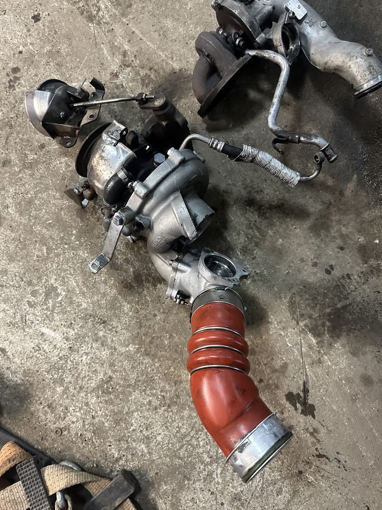 Turbiny BMW E60 E61 x5 535D M57N2 biturbo 282km komplet, sprawne