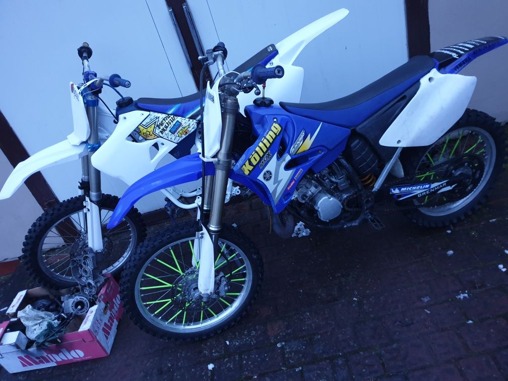 Na części 2x yz125 yamaha 97-09r silnik koło wał cylinder zap kartery