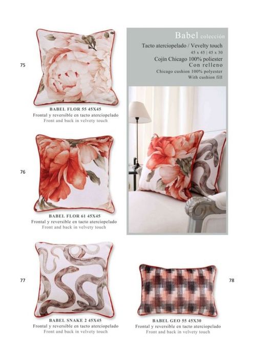 Almofadas decorativas