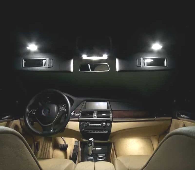 KIT COMPLETO DE 15 LÂMPADAS LED INTERIOR PARA BMW X1 E84 2012-2015
