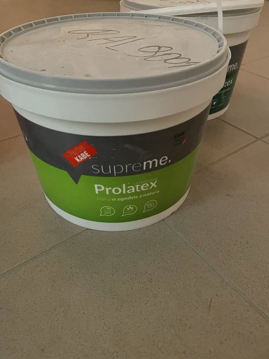 Farba KABE-Prolatex i Profiletex 2x10 L