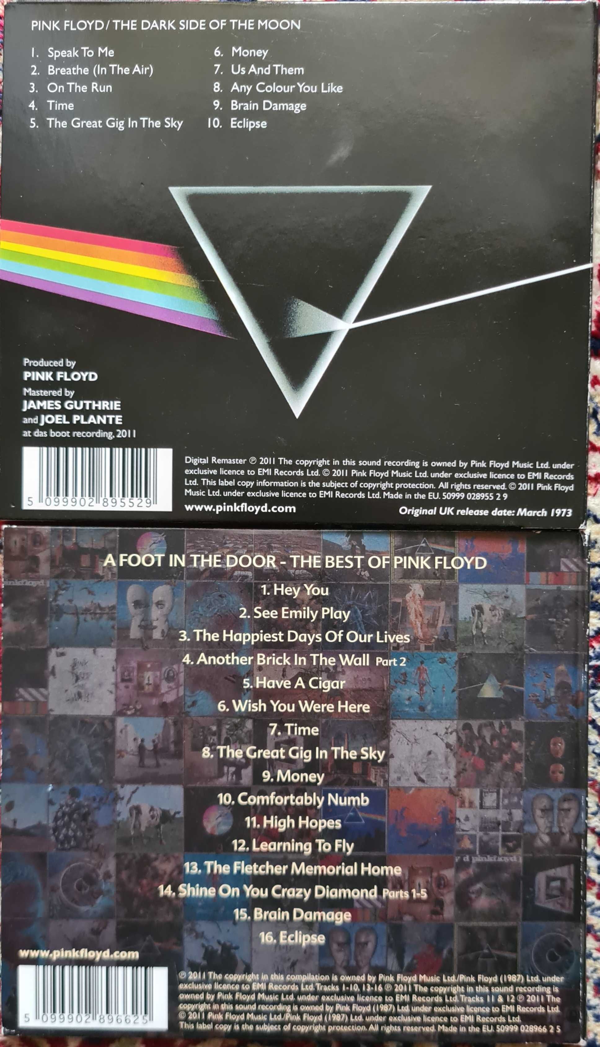 Pink Floyd Лот з 2х фірмових CD