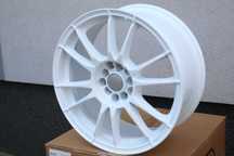 alu felgi 17 5x100 subaru impreza białe legacy br-z toyota celica gt86