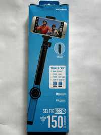 Селфи палка монопод Momax SelfieHero 150cm with Bluetooth Black/Blue