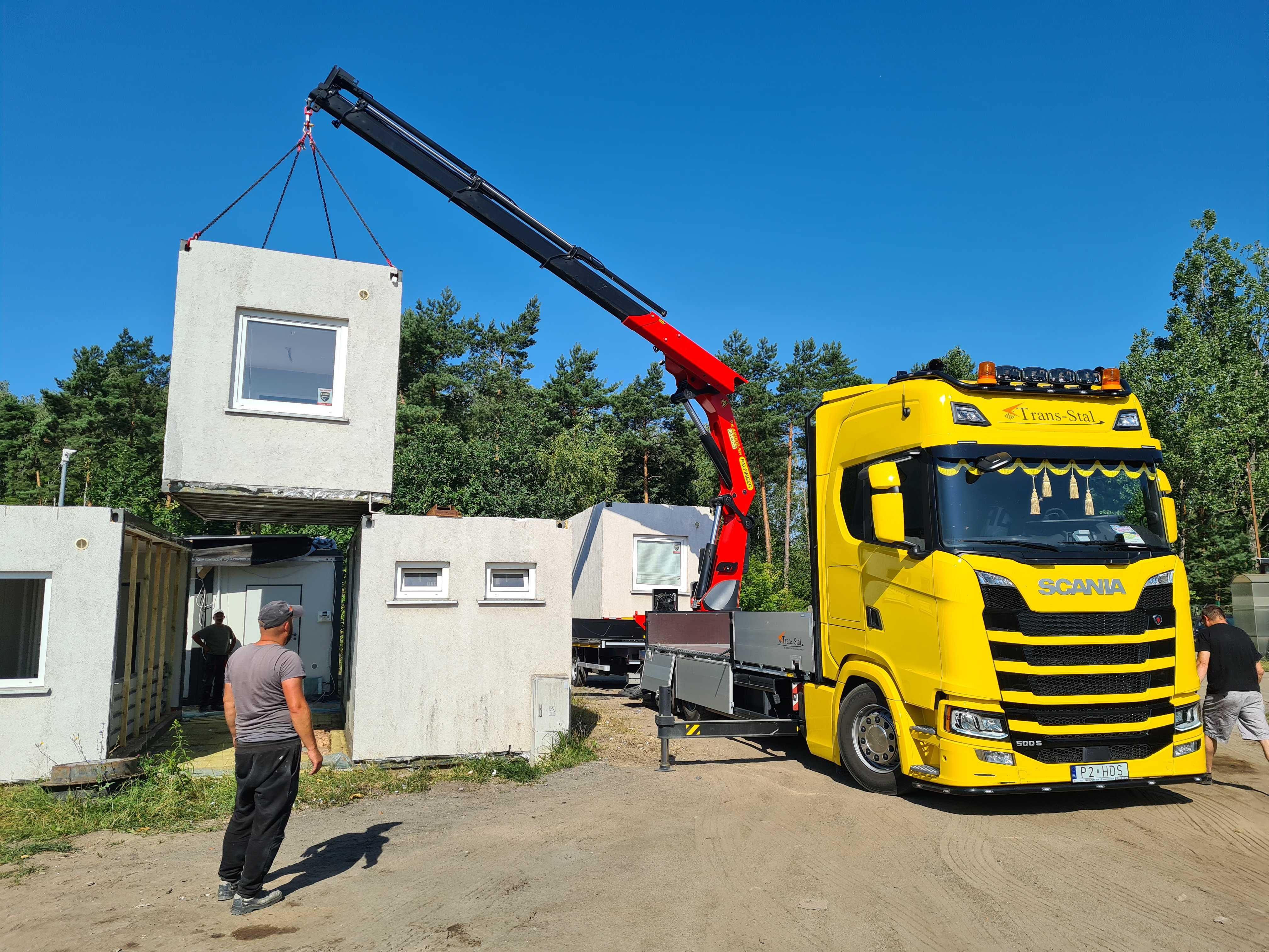 Transport krajowy i międzynarodowy HDS, niskopodwoziowy i platformy