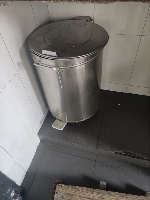 Balde Lixo/Residuos Inox