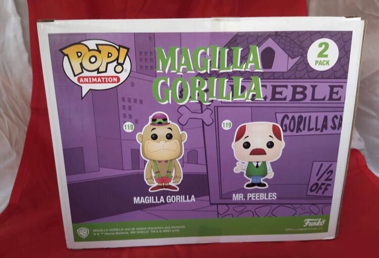 Funko Pop! Magilla Gorilla Mr. Peebles 2 Pack Limited Edition 3000pc