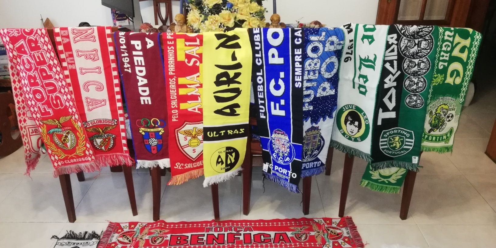 Cachecois de varios clubes