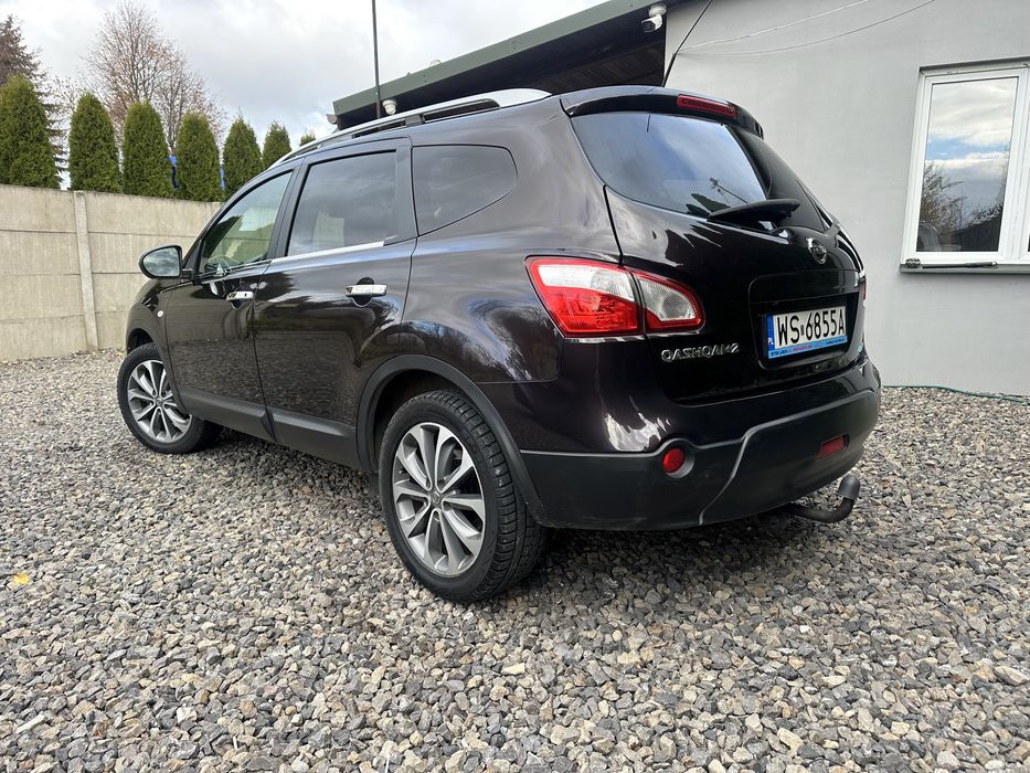 Qashqai +2 7 osobowy diesel hak ładny Navi Bose Panorama Tempomat