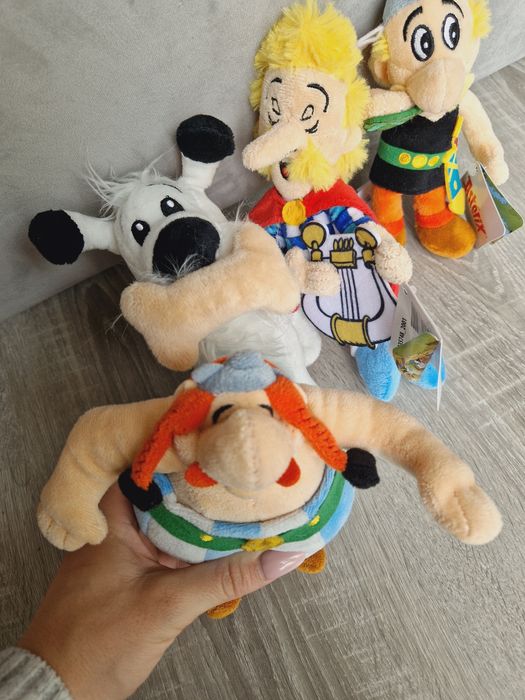 Pluszowe zabawki Astelix i Obelix