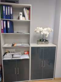 szafka Office Lux 79 cm dwudrzwiowa na klucz BRW meble biurowe