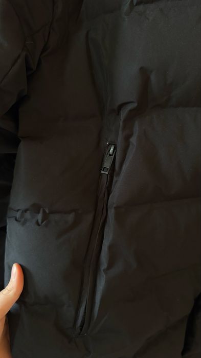 Пуховик ZARA чорний