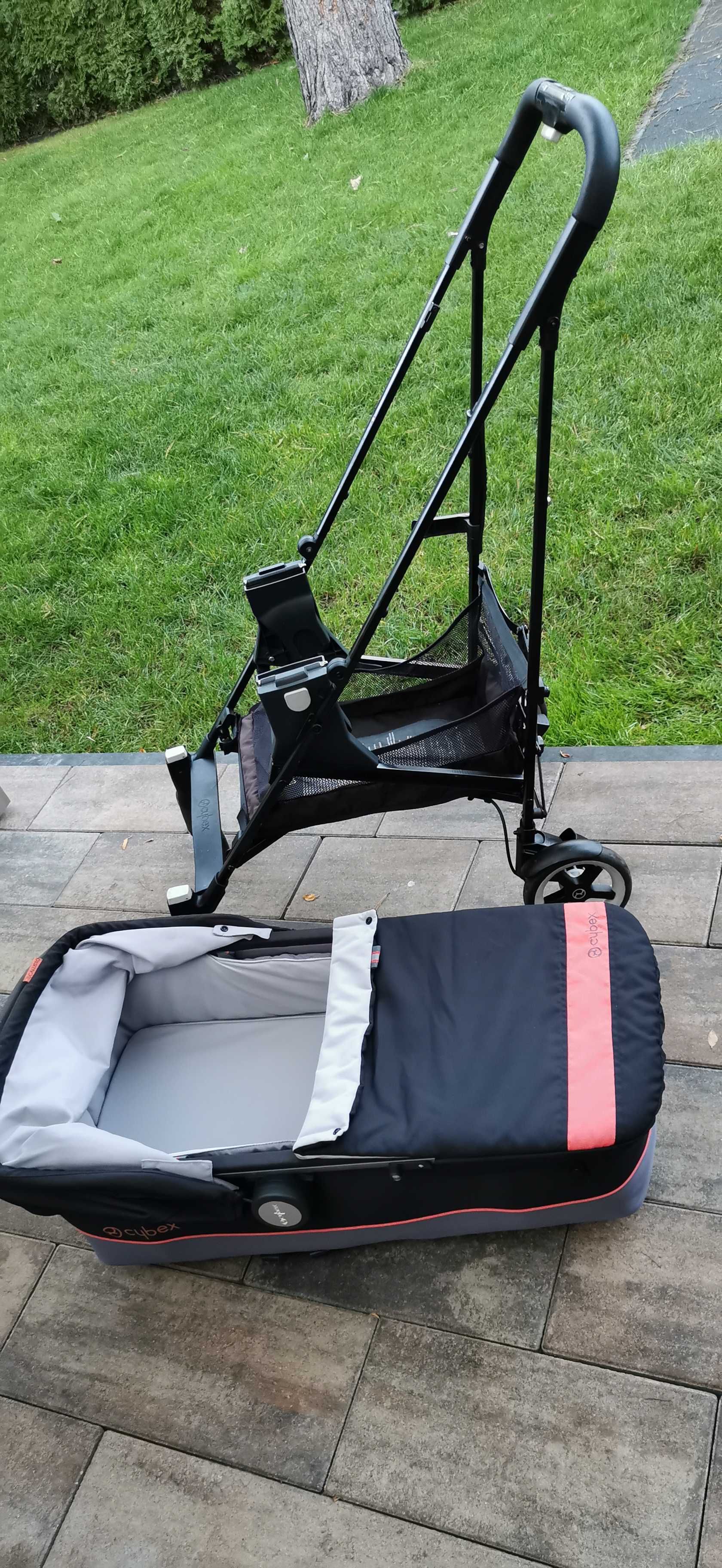 Wózek Cybex Callisto. Spacerówka + adapter + gondola.