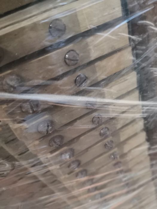 Teclas de piano e estrutura