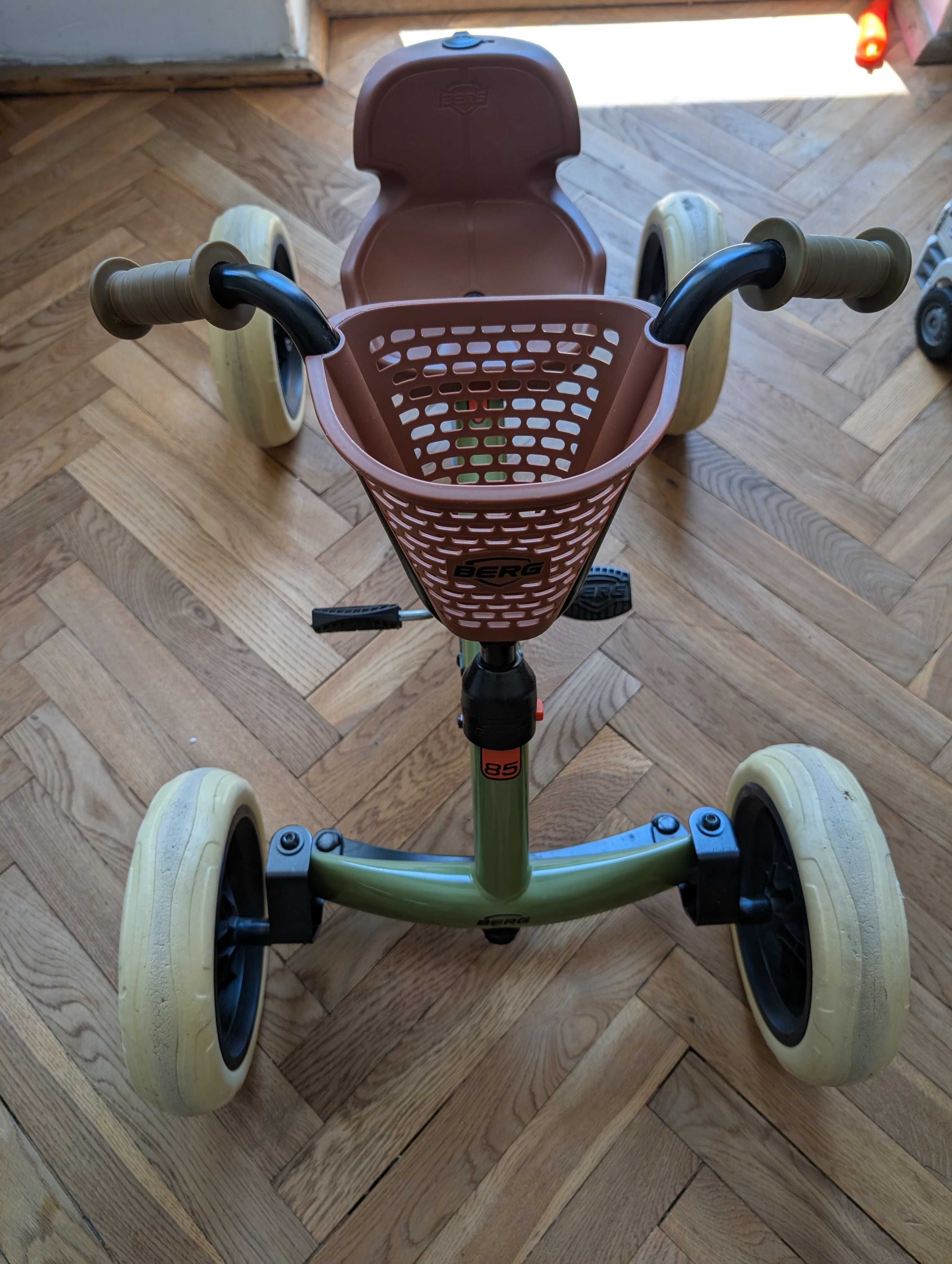 gokart BERG Buzzy Retro Green | idealny dla 2-3 latka