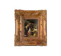 Pintura Sagrada Família Arte Sacra Barroco | século XVIII