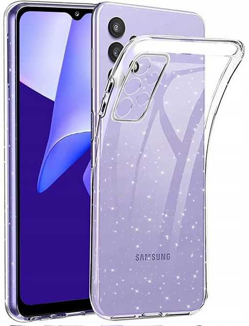 Etui silikonowe do SAMSUNG GALAXY A32 5G i szkło ochronne