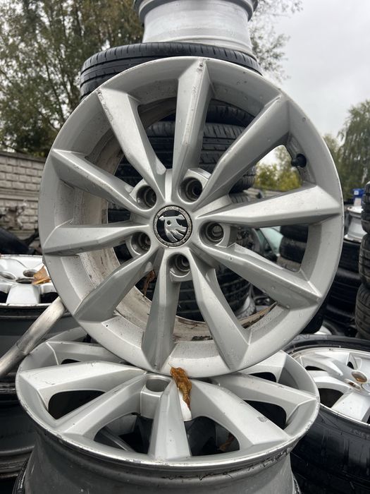 Диски колеса Skoda Octavia A5 A7 5x112 r16 vw seat passat golf