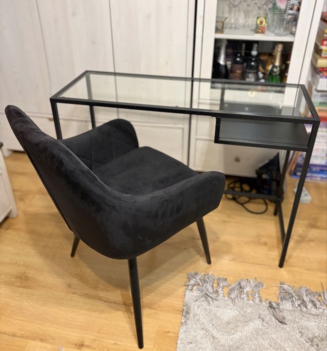 IKEA VITTSJO Stolik 100x36x74 plus krzesło