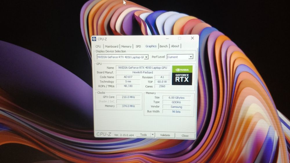 HP Victus 15 Ryzen 5-8645HS 16Gb 512SSD RTX4050 144Hz