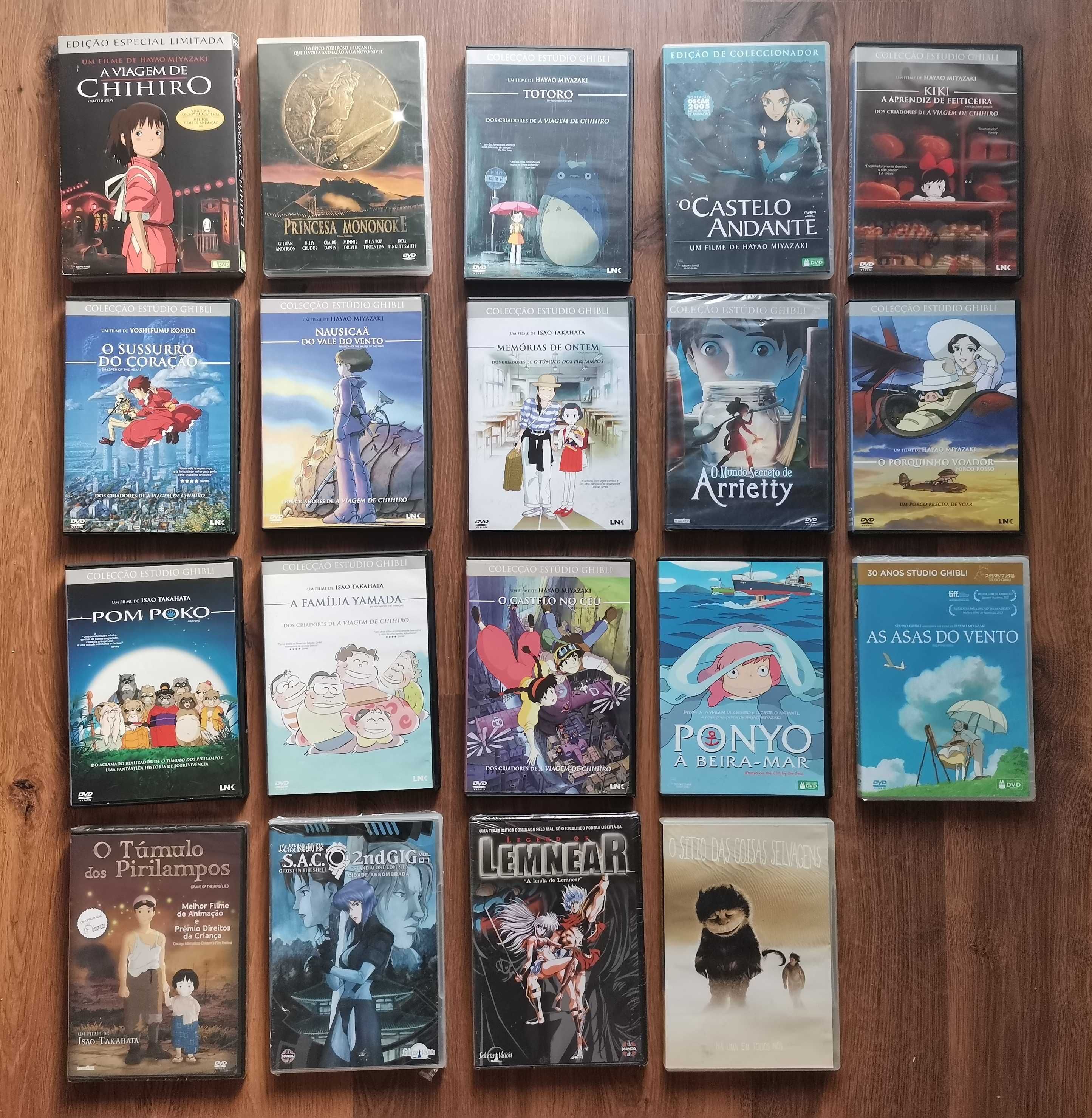 Filmes DVD MANGA, Studio GHIBLI, Etc