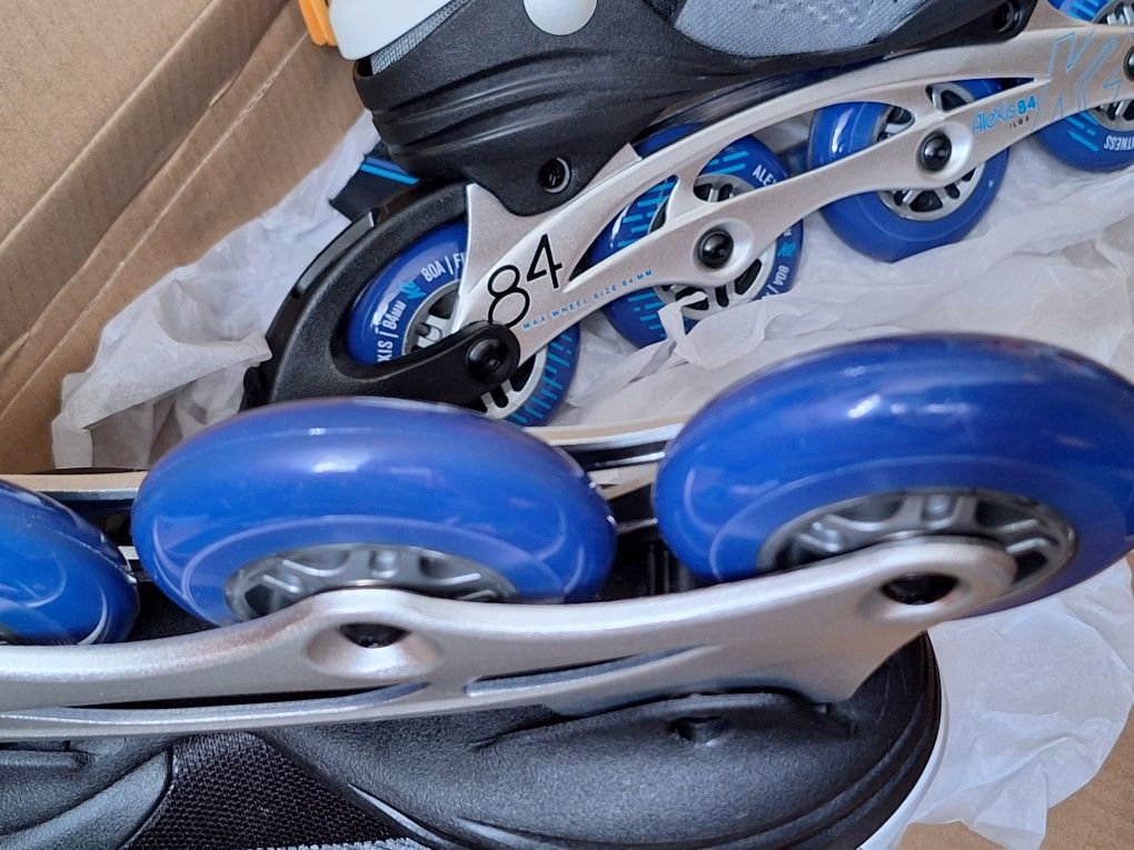 NOWE rolki K2 ALEXIS 84 PRO FITNESS rozmiar 38