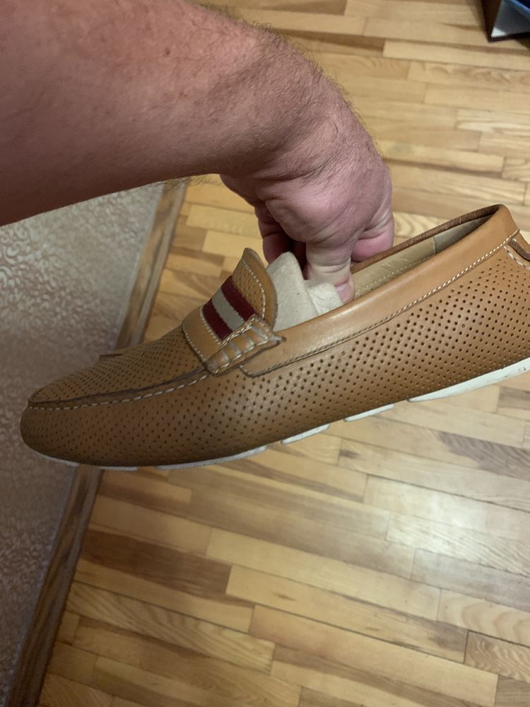 Мокасини Bally оригінал   р 41-41,5