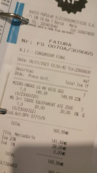 Microondas LG MH 6535 GDS