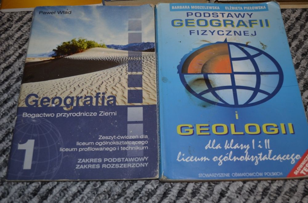 Geografia zestaw 5 książek