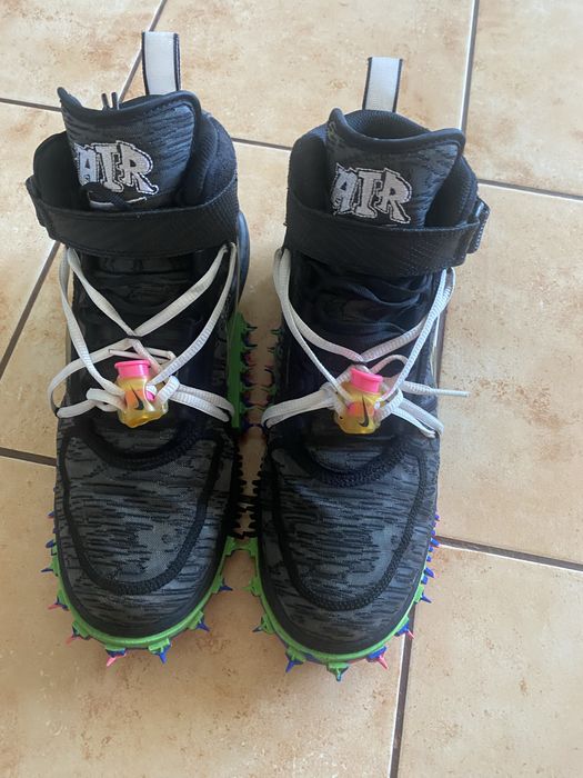 Nike air force 1 mid off-white black