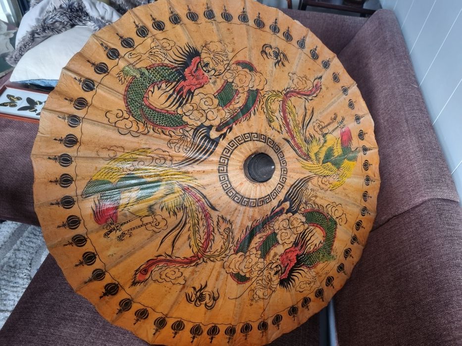 Stara parasolka azjatycka,chińska,cena za 1 sztukę